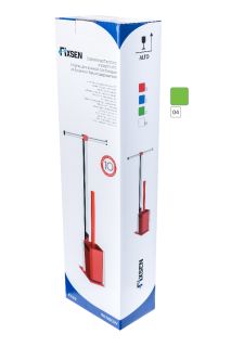 Стойка FIXSEN Rainbow напольная б/д двойной + ерш зеленая (FX-32-04)